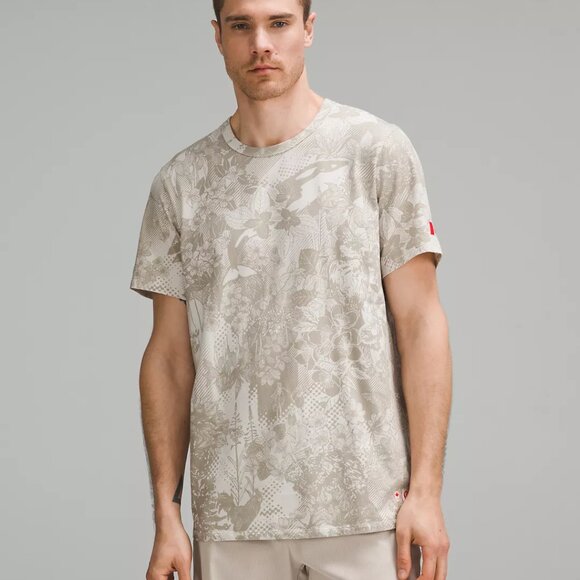 Lululemon Team Canada Men's Fundamental Cotton T-Shirt Paris Olympics 2024